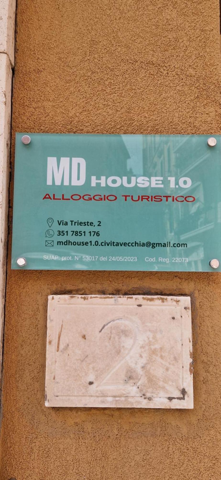 Bed and Breakfast Md House à Civitavecchia Extérieur photo